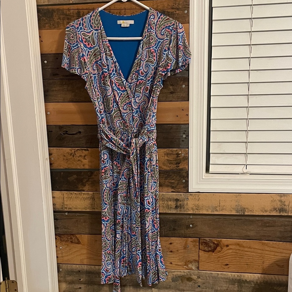Boden Multicolor Paisley Maxi Dress